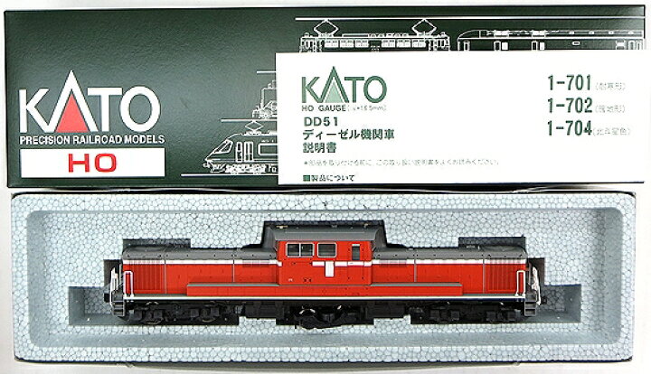 楽天市場】【中古】HOゲージ KATO(カトー) 1-702 DD51 (暖地形) 2017年 