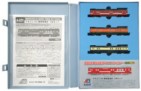 【中古】Nゲージ マイクロエース A3291 クモユニ143 幕張電車区 3色セット 【A´】 スリーブ傷み