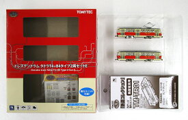 【中古】ジオコレ TOMYTEC(トミーテック) (WTR013-WTR014) 鉄道コレクション ドレスデントラム タトラT4+B4タイプ2両セットE 【A´】 ※外箱傷み・動力未開封、動作未確認