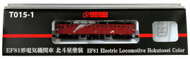 【中古】Zゲージ ROKUHAN(ロクハン/六半) T015-1 EF81形電気機関車 北斗星塗装 【A】 Zゲージ(1/220スケール)の商品です。ご購入の際はご注意下さい。
