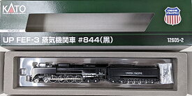 【中古】Nゲージ KATO(カトー) 12605-2 UP FEF-3 蒸気機関車 #844 (黒) 2023年ロット 【A´】 外箱若干の傷み