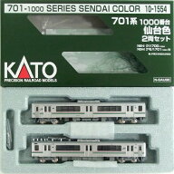【中古】Nゲージ KATO(カトー) 10-1554 701系1000番台 仙台色 2両セット 【A´】 外箱傷み・裏面側に書き…