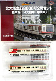 【中古】ジオコレ TOMYTEC(トミーテック) (K480-K481) 鉄道コレクション 北大阪急行8000形 2両セット 基本セット (先頭車+中間車) 【A´】 ※外箱傷み