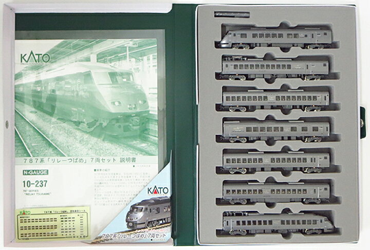 楽天市場】【中古】Nゲージ KATO(カトー) 10-237 787系「リレーつばめ 
