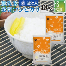 令和7年産 近江米無洗米 滋賀県産コシヒカリ10kg(5kg×2袋)【送料無料】Shop Of The Year 2020 米ジャンル大賞★[北海道沖縄へのお届けは別途送料760円]