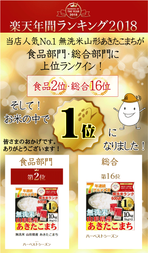 グルメ大賞受賞(2018年)