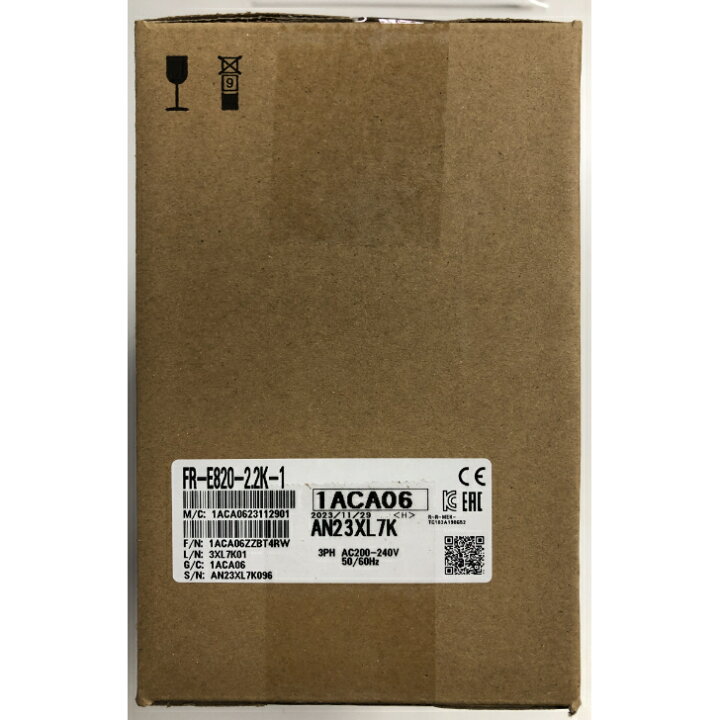 楽天市場】【新品未開封】三菱電機 FR-E820-2.2K-1 汎用インバータ 