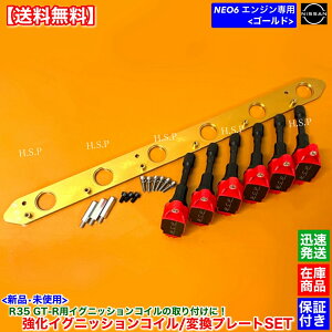 RB25DE RB25DET NEO6��p R35 GT-R �C�O�j�b�V�����R�C�� 6�{ ��t�p �ϊ��v���[�g �Z�b�g �S�[���h ���b�h �X�J�C���C�� ENR34 ER34 ���[���� GC35 GCC35 GNC35