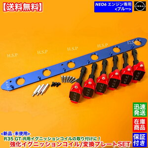 RB25DE RB25DET NEO6��p R35 GT-R �C�O�j�b�V�����R�C�� 6�{ ��t�p �ϊ��v���[�g �Z�b�g �u���[ ���b�h �X�J�C���C�� ENR34 ER34 ���[���� GC35 GCC35 GNC35