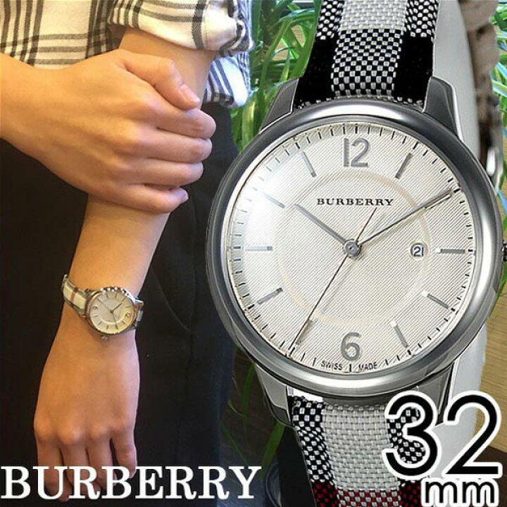 希少】BURBERRY バーバリー BU1553 腕時計 スクエア ベージュ調 楽天 