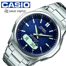 カシオウェーブセプター腕時計 CASIOWAVE CEPTOR時計 CASIO WAVE CEPTOR 腕時計 カシオ ウェーブセプター 時計 ソーラー電波腕時計 MULTIBAND6 メンズ ブルー WVA-M630D-2AJF プレゼント ギフト 新生活 父の日