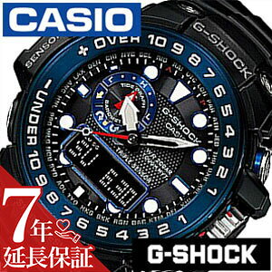 GWN-1000B-1BJF カシオ Gショック CASIO G-SHOCK G SHOCK GSHOCK Gショック腕時計 ガルフマスター GULFMASTER メンズ ブラック アナデジ タフ ソーラー 電波 時計 クロノグラフ 液晶 防水 スマート デジタル