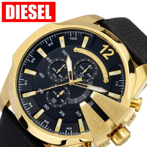 ディーゼル 時計 DIESEL時計 ディーゼル 腕時計 DIESEL 腕時計 ディーゼル時計 DIESEL 時計 ディーゼル腕時計 DIESEL腕時計 メガ チーフ MEGA CHIEF メンズ ブラック DZ4344 ブランド ビジネス 新作 防水