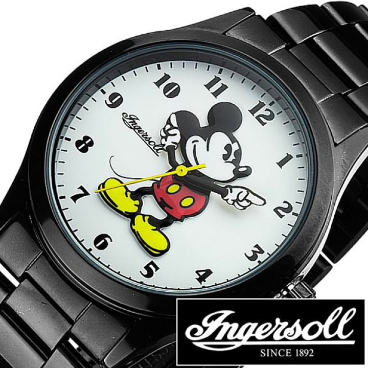 楽天市場】インガソール ミッキー 腕時計 INGERSOLL MICKEY 時計 