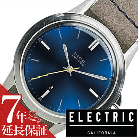 エレクトリック 腕時計 ELECTRIC 時計 エレクトリック 時計 ELECTRIC 腕時計 キャロウェイ レザー CARROWAY LEATHER メンズ レディース ブルー CWL-BLGY 革レザー ブルー グレー サーフ マリンスポーツ 防水 母の日 父の日