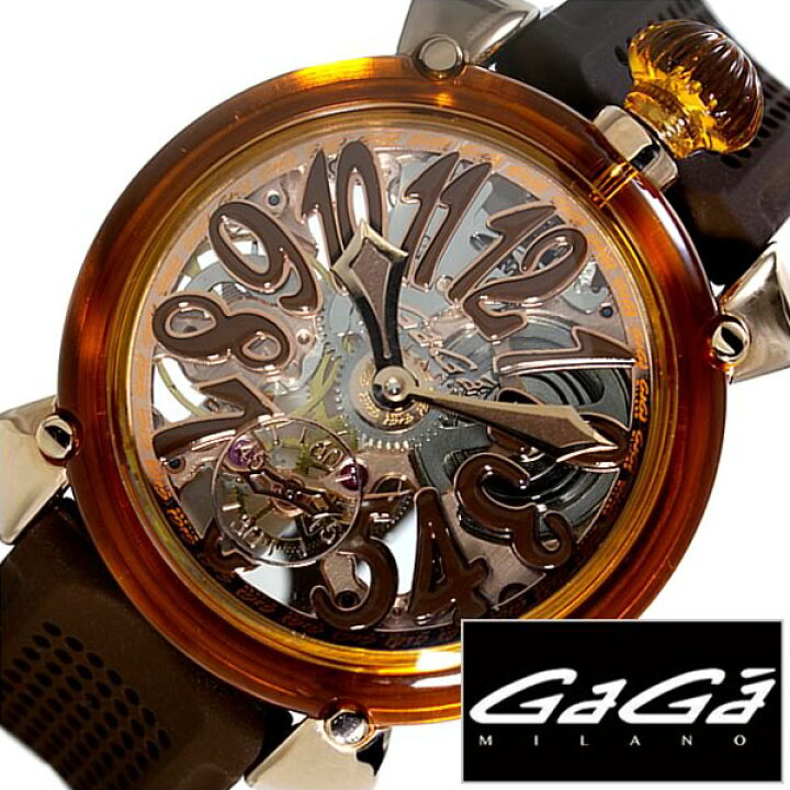 楽天市場】ガガミラノ 腕時計 GaGa MILANO 時計 マヌアーレ MANUALE 