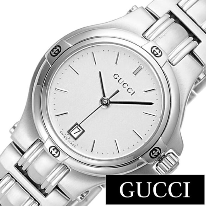 楽天市場】グッチ 腕時計 GUCCI 時計 9045 レディース シルバー 