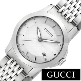 グッチ 腕時計 GUCCI 時計 グッチ 時計 GUCCI 腕時計 Gタイムレス G Timeless レディース シルバー YA126501 人気 ブランド 防水 高級 メタル ベルト シルバー プレゼント ギフト 新生活 新社会人 母の日 プレゼント