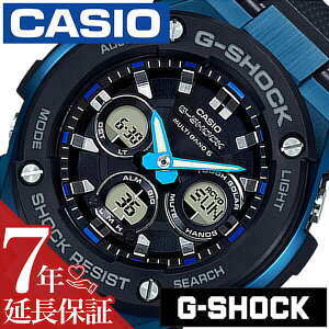 �J�V�I �r���v CASIO ���v G�V���b�N �W�[�X�`�[�� G-SHOCK G-STEEL �����Y �u���b�N. �u���[ GST-W300G-1A2JF �V�� �h�� �d�g�\�[���[ �V���R�� �A�i�f�W �v���[���g �M�t�g