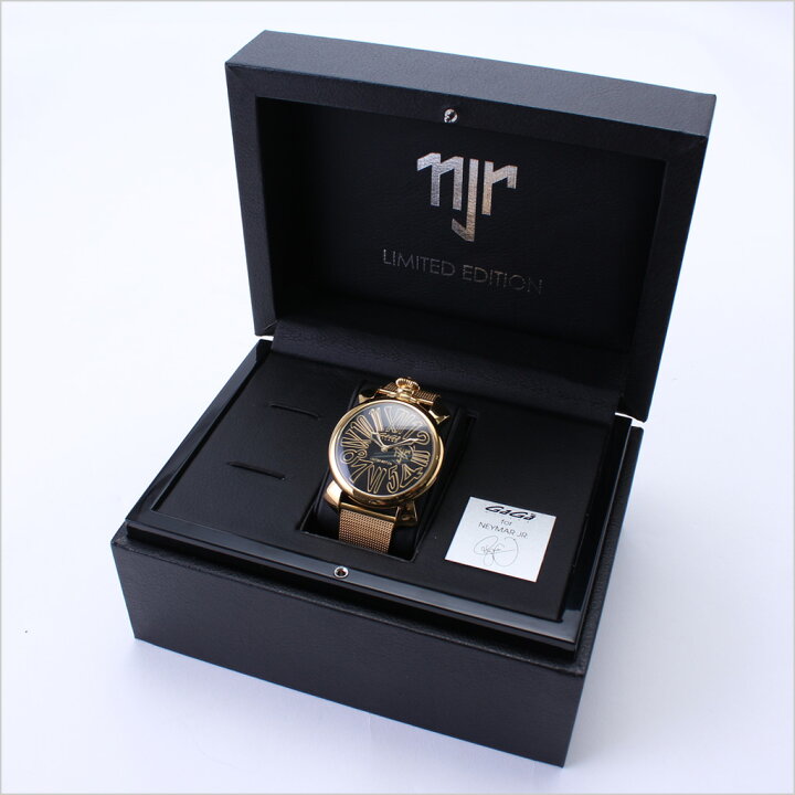 ガガミラノ腕時計GG-5083NJ01 SLIM 46MM ネイマール 世界限定