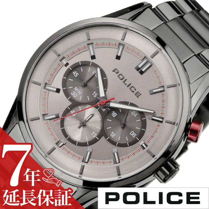 楽天市場】[延長保証対象]ポリス 腕時計 POLICE 時計 ポリス ラッシュ 