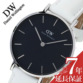 ダニエルウェリントン 腕時計 DanielWellington 時計 Daniel Wellington ダニエル ウェリントン クラシック ペティット ボンダイ Classic Petite Bondi レディース ブラック DW00100284 アナログ 革ベルト dw ラウンド おしゃれ ギフト 新生活 新社会人