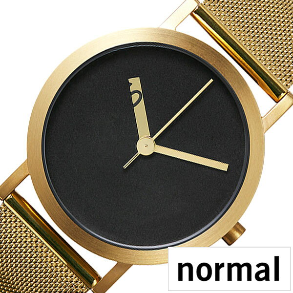 【10%OFF 30250円引】ノーマルタイムピーシーズ 腕時計 normal TIMEPIECES 時計 エクストラノーマル グランデ EXTRA GRANDE メンズ レディース ブラック NML020078 北欧 デザイン デザイナーズ シンプル メタル ベルト プレゼント ギフト 敬老の日