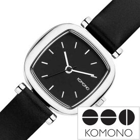 【10%OFF 946円引】KOMONO 時計 KOMONO 腕時計 コモノ 時計 マネーペニー MONEYPENNY レディース ブラック KOM-W1235 高校生カップル 彼氏 彼女 お揃い リンクコーデ かわいい おしゃれ 革 レザー ベルト シンプル 四角 スクエア ブランド ギフト 父の日 新生活 新社会人