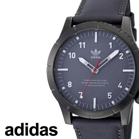 アディダス 腕時計 adidas 時計 adidas腕時計 アディダス時計 サイファーエルエックス1 CYPHER_LX1 メンズ レディース グレー Z06-2915-00 お洒落 流行 ブランド ラウンド 革 シンプル アナログ ストリート プレゼント ギフト