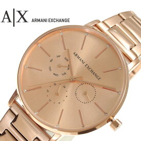 アルマーニ エクスチェンジ 腕時計 ARMANI EXCHANGE 時計 レディース 腕時計 ピンクゴールド AX5552 人気 ブランド 防水 クール 女性 妻 嫁 彼女 スーツ ステンレス おしゃれ 就職 祝い クロノ AX 高級 ビジネス メタル ギフト