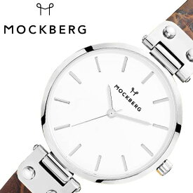 モックバーグ 腕時計 MOCKBERG 時計 MOCKBERG 腕時計 モックバーグ 時計 Original レディース ホワイト MO124 正規品 人気 ブランド 女性用 彼女 妻 嫁 上品 かわいい 薄型 アクセサリー シンプル 革 シルバー プレゼント ギフト 新生活 新社会人