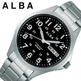 [延長保証対象]セイコー 腕時計 SEIKO 時計アルバ ALBA メンズ 腕時計 ブラック AQPJ402 人気 新作 ブランド おすすめ 防水 軽量 スポーツ アウトドア ファッション おしゃれ カジュアル プレゼント ギフト 新生活 新社会人 父の日