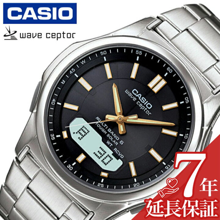 楽天市場】[延長保証対象]カシオ 腕時計 CASIO 時計 ウェーブセプター 