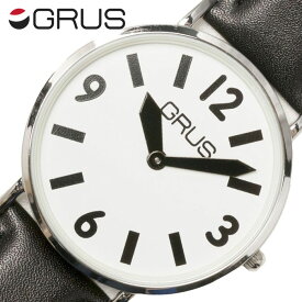 グルス 腕時計 GRUS 時計 ロービジョンウォッチ ユニセックス メンズ レディース ホワイト GRS006-01 人気 ブランド おすすめ 弱視者用 ロービジョン 軽量 薄型 視覚障がい者用 高齢者 年配 プレゼント ギフト 新社会人 母の日 父の日
