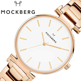 モックバーグ 腕時計 MOCKBERG 時計 オリジナル 34 Original 34 レディース ホワイト MO635 正規品 人気 ブランド ステンレス メタル ベルト シンプル シック 大人 かわいい おしゃれ クラシック 流行り 大学生 仕事 彼女 妻 新生活 新社会人