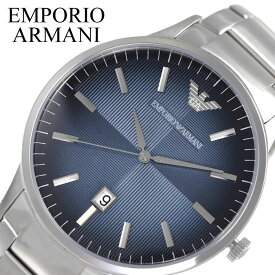 EMPORIO ARMANI 腕時計 エンポリオ アルマーニ 時計 レナート Renato メンズ 腕時計 ネイビー AR11182 人気 ブランド ファッション おしゃれ カジュアル フォーマル スーツ ビジネス カレンダー シンプル プレゼント ギフト 新社会人 父の日