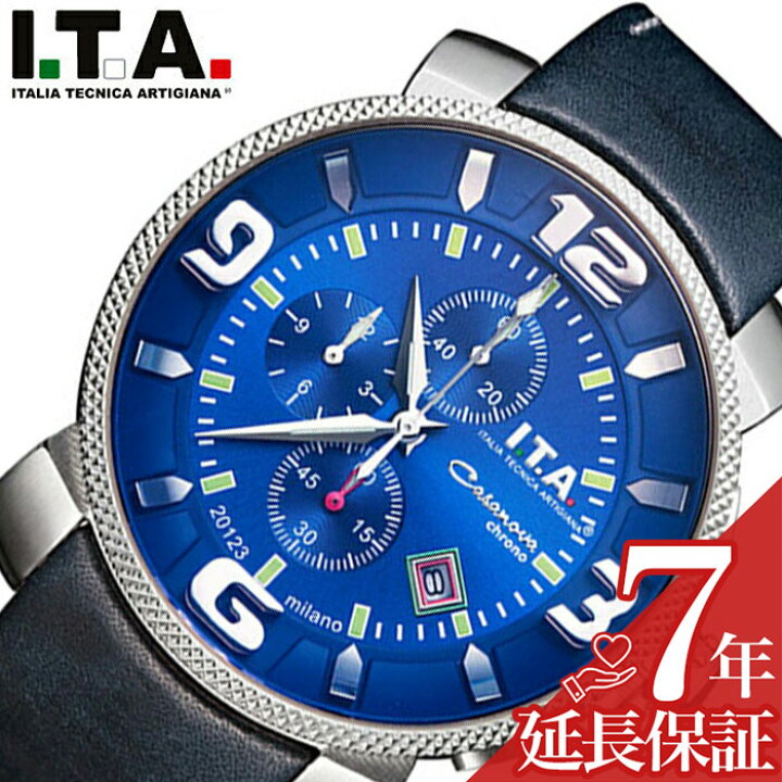楽天市場】アイティーエー 腕時計 I.T.A. 時計 カサノバ クロノ 