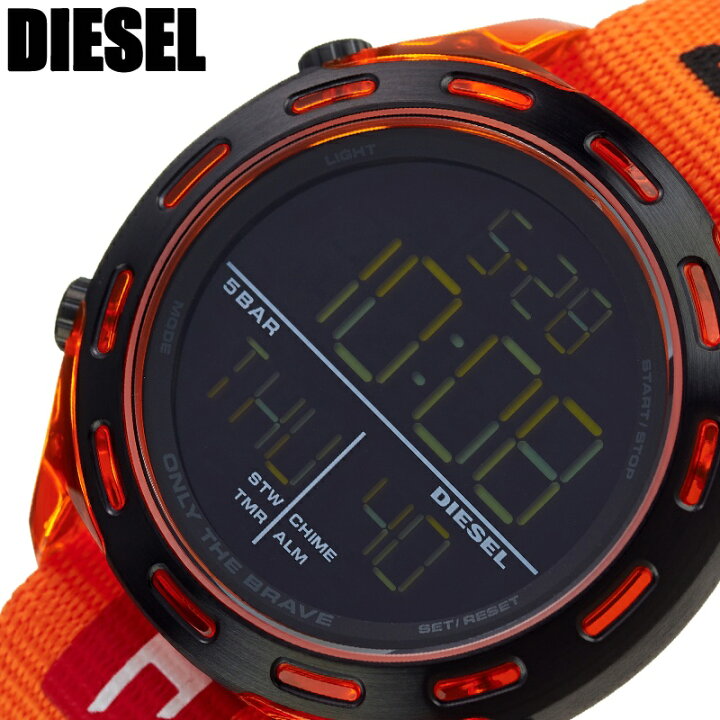 楽天市場】DIESEL 腕時計 ディーゼル 時計 クラッシャー CRUSHER 