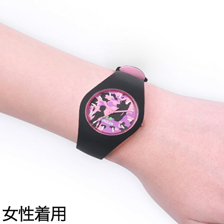 楽天市場 アイスウォッチ 腕時計 Icewatch 時計 新世紀 エヴァンゲリオン プロダクション タイプ 08 真希波 マリ イラストリアス ミディアム Evangelion Type 08 Medium メンズ レディース ピンク Ice 人気 アニメ コラボ 限定 八号機モデル プレゼント ギフト
