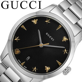 GUCCI 腕時計 グッチ 時計 ジータイムレス G-Timeless メンズ 腕時計 ブラック YA1264029A 人気 おすすめ 高級 ブランド 大人 かっこいい メタル ベルト クラシック フォーマル ドレス ビジネス 就職 仕事 彼氏 恋人 ギフト 父の日