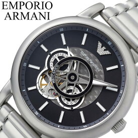 EMPORIO ARMANI 腕時計 エンポリオ アルマーニ 時計 メカニコ meccanico メンズ 腕時計 スケルトン AR60021 プレゼント ギフト 新生活 父の日 新生活 新社会人