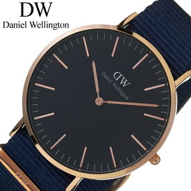 DanielWellington 腕時計 ダニエルウェリントン 時計 クラシック カンタベリー ローズ 40mm CLASSIC CANTERBURY Rose メンズ 腕時計 ブラック DW00100277 北欧 DW ペアウォッチ カップル シンプル クラシック 上品 モダン プレゼント 新生活 新社会人