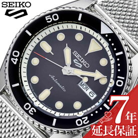 セイコー5スポーツ 時計 SEIKO5 Sports メカニカル 腕時計 スーツ スタイル Suits Style メンズ 腕時計 ブラック SBSA017 FAVSEIKO 人気 ブランド 防水 カレンダー 自動巻 スケルトン おしゃれ ファッション カジュアル ビジネス プレゼント ギフト 新社会人