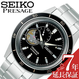 セイコー 腕時計 SEIKO 時計 プレザージュ ベーシックライン Style60's PRESAGE Basic line: Style60's メンズ 腕時計 ブラック SARY191 人気 おすすめ おしゃれ ブランド プレゼント ギフト 新社会人 父の日 プレゼント