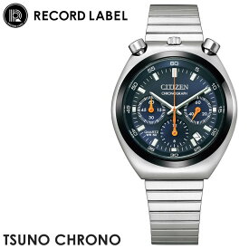 シチズン 腕時計 CITIZEN 時計 レコードレーベル ツノクロノ RECORD LABEL TSUNO CHRONO メンズ 腕時計 ネイビー AN3660-81L 人気 おすすめ おしゃれ ブランド プレゼント ギフト 新社会人 父の日 プレゼント