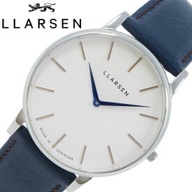 エルラーセン 腕時計 LLARSEN 時計 オリバー Oliver メンズ 腕時計 ホワイト ll147swdecocbc 北欧 話題 ペアにおすすめ 人気 おすすめ おしゃれ ブランド プレゼント ギフト 新社会人 父の日 新生活 新社会人