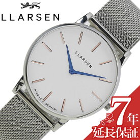 エルラーセン 腕時計 LLARSEN 時計 オリバー Oliver メンズ 腕時計 ホワイト ll147swdsms 北欧 話題 ペアにおすすめ 人気 おすすめ おしゃれ ブランド プレゼント ギフト 新社会人 父の日 新生活 新社会人