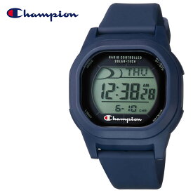 チャンピオン 腕時計 Champion 時計 デジタル ブルー SOLAR-TECH ユニセックス 腕時計 液晶 クォーツ(ソーラー電波) ソーラー電波時計 D00A-003VK 人気 おすすめ おしゃれ ブランド プレゼント ギフト 新社会人 母の日 父の日