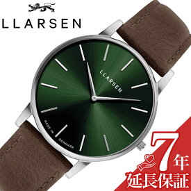 エルラーセン 腕時計 LLARSEN 時計 オリバー Oliver エルラーセン腕時計 LLARSEN時計 メンズ 腕時計 グリーン 日本製クォーツ LL147SFWD 人気 おすすめ おしゃれ ブランド プレゼント ギフト 父の日 新生活 新社会人