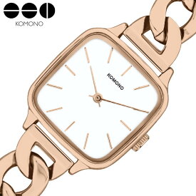 コモノ 腕時計 ケイトリヴォルト KOMONO KATE REVOLT レディース ホワイト ピンクゴールド 時計 KOM-W4273 人気 おすすめ おしゃれ ブランド プレゼント ギフト 母の日 新生活 新社会人